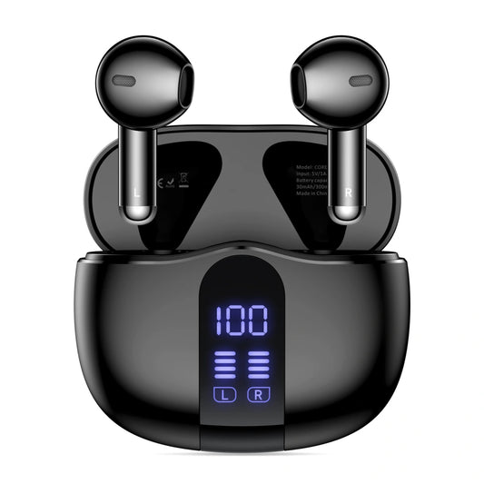 Kit mains libres Bluetooth Tech-Protect Ultraboost Core G2, TWS, Noir
