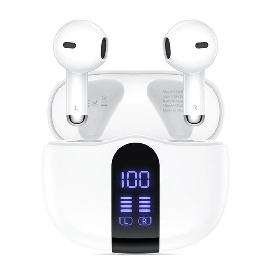 Kit mains libres Bluetooth Tech-Protect Ultraboost Core G2, TWS, Blanc