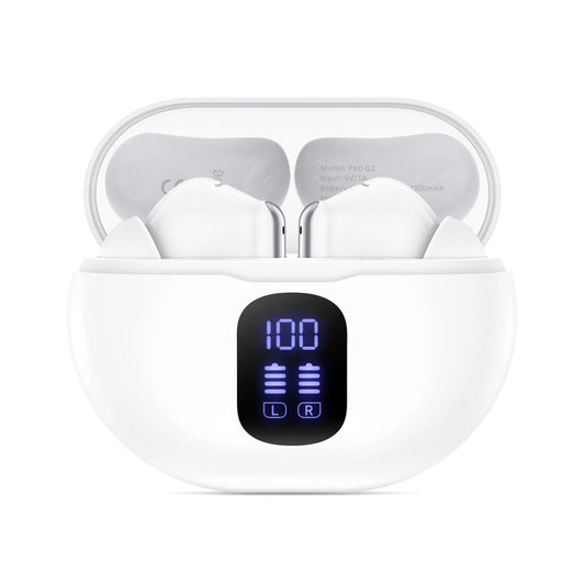 Kit mains libres Bluetooth Tech-Protect Ultraboost Pro G2, TWS, Blanc
