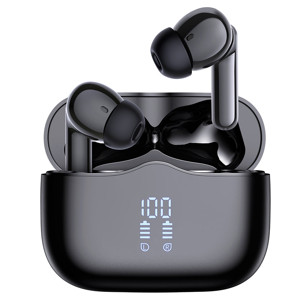 Bluetooth-Freisprecheinrichtung Techsuit CW2 VelarX One, TWS, ANC, Schwarz