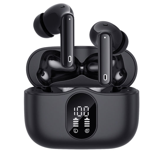 Kit mains libres Bluetooth Techsuit CW3 WaveBeat 100, TWS, ANC, Noir