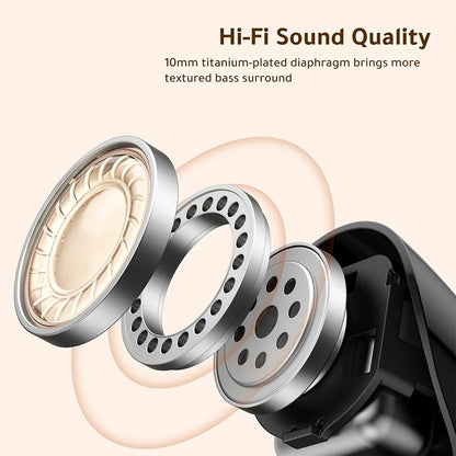 Handsfree Bluetooth UGREEN Dots (75627), TWS, MultiPoint, Wit