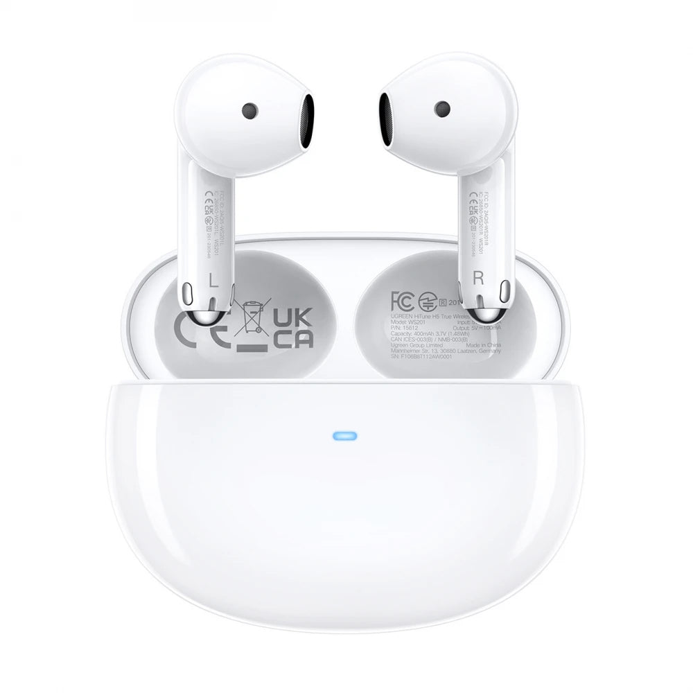 Handsfree Bluetooth UGREEN HiTune H5 WS201, TWS, Wit