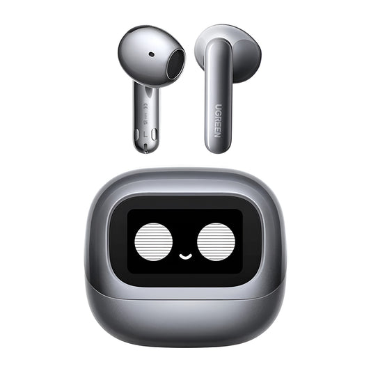 Handsfree Bluetooth UGREEN HiTune H6 Magic WS216 (75288), TWS, ANC, MultiPoint, Grijs