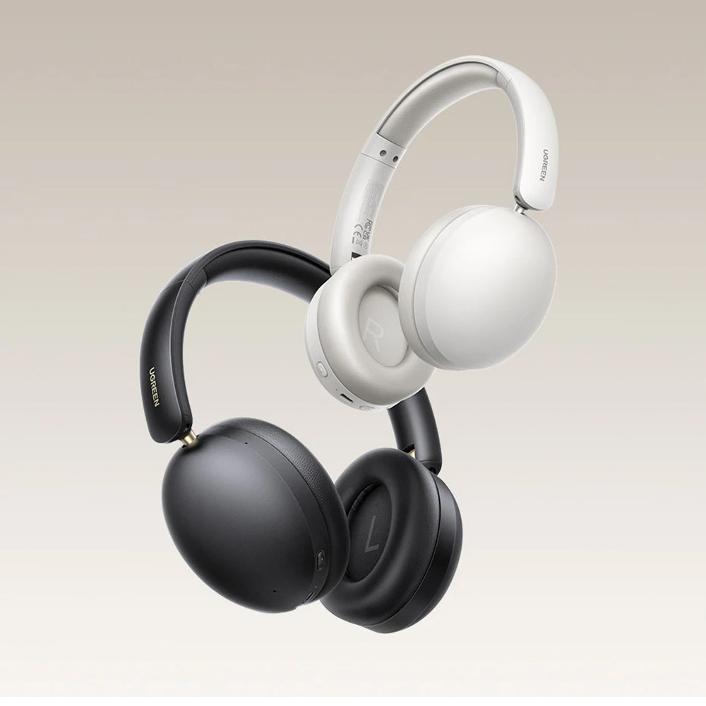 Kit mains libres Bluetooth UGREEN HiTune Max 2 HP205, MultiPoint, A2DP, ANC, Noir