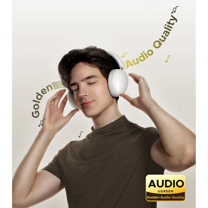 Kit mains libres Bluetooth UGREEN HiTune Max 2 HP205, MultiPoint, A2DP, ANC, Noir