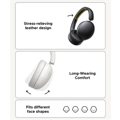 Kit mains libres Bluetooth UGREEN HiTune Max 2 HP205, MultiPoint, A2DP, ANC, Noir