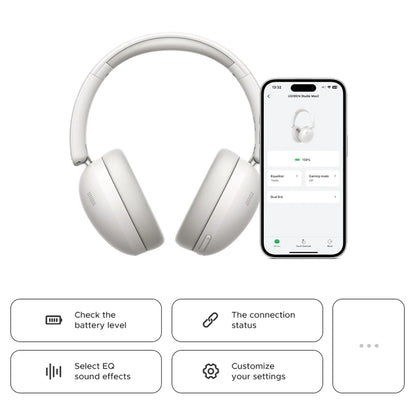 Kit mains libres Bluetooth UGREEN HiTune Max 2 HP205, MultiPoint, A2DP, ANC, Noir