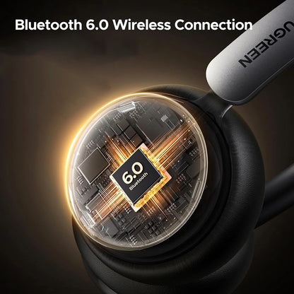 Handsfree Bluetooth UGREEN HiTune Studio Plus HP207, A2DP, ANC, Bruin