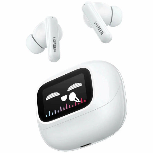 Handsfree Bluetooth UGREEN HiTune T6 Magic WS211, TWS, ANC, MultiPoint, Wit