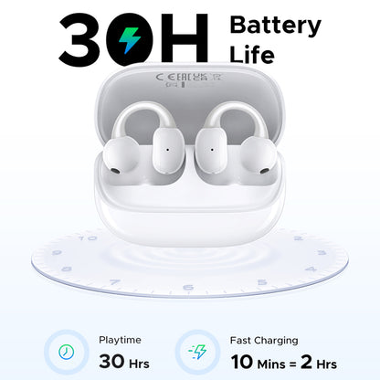 Handsfree Bluetooth UGREEN S6 ClipBuds Magic WS208, TWS, Wit