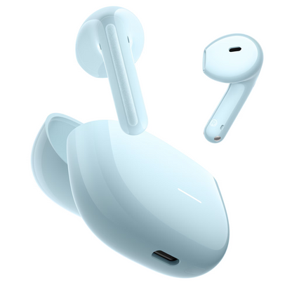 Handsfree Bluetooth Xiaomi Redmi Buds 8 Active, TWS, MultiPoint, Blauw BHR08JPGL