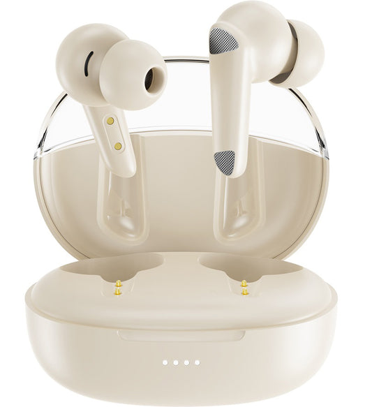 Handsfree Bluetooth XO Design G22, TWS, ANC, Beige 