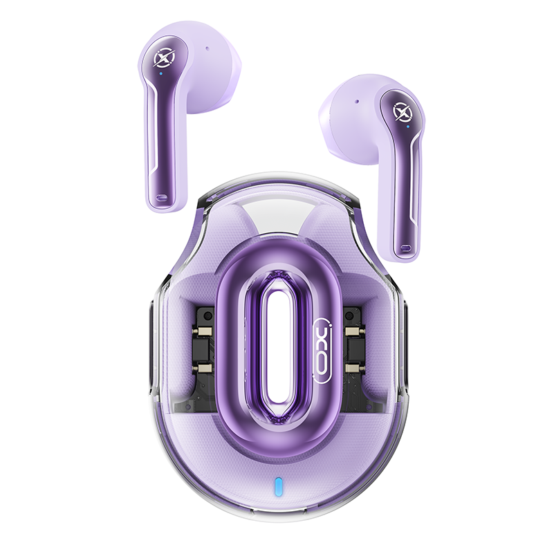 Kit mains libres Bluetooth XO Design X43, TWS, Rouge