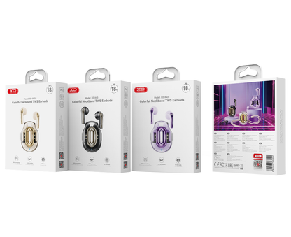 Kit mains libres Bluetooth XO Design X43, TWS, Rouge