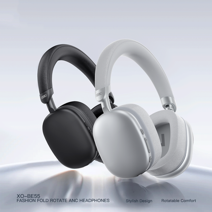 Handsfree Bluetooth XO Design BE55, A2DP, ANC, Zilver