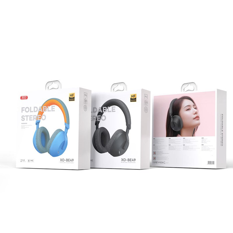 Bluetooth-Headset XO Design BE49 Qiyue, A2DP, ANC, Schwarz