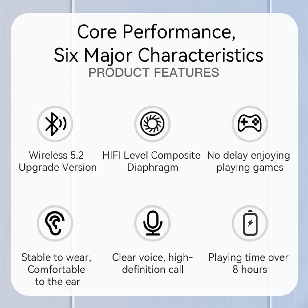 Handsfree Bluetooth Yesido EP05, A2DP, ANC, Schwarz