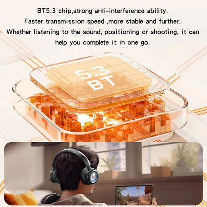 Handsfree Bluetooth Yesido EP06 Kids, A2DP, Zwart