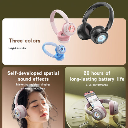 Handsfree Bluetooth Yesido EP06 Kids, A2DP, Zwart