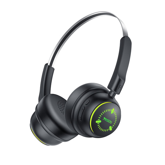 Kit mains libres Bluetooth Yesido EP15 Kids, A2DP, Noir