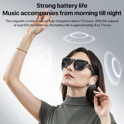 Handsfree Bluetooth Yesido IO35, Type Unisex Zonnebril, A2DP, Zwart