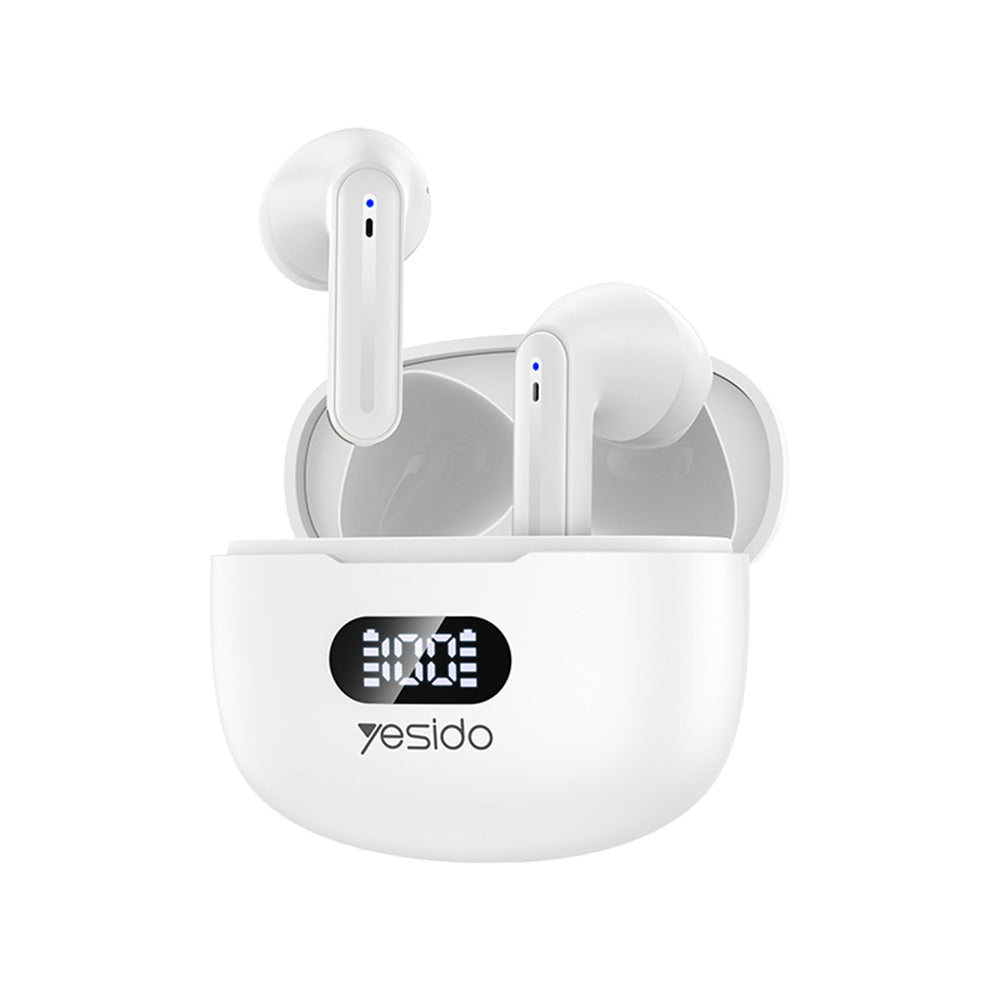 Handsfree Bluetooth Yesido TWS19, TWS, Schwarz