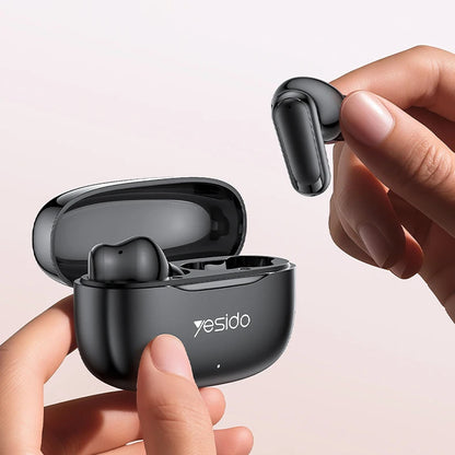 Kit mains libres Bluetooth Yesido TWS38, TWS, Noir