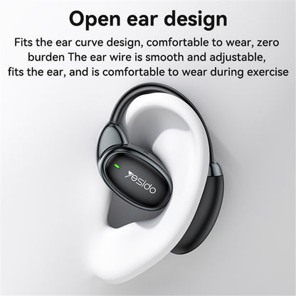 Kit mains libres Bluetooth Yesido YSP19 BL, TWS, Noir