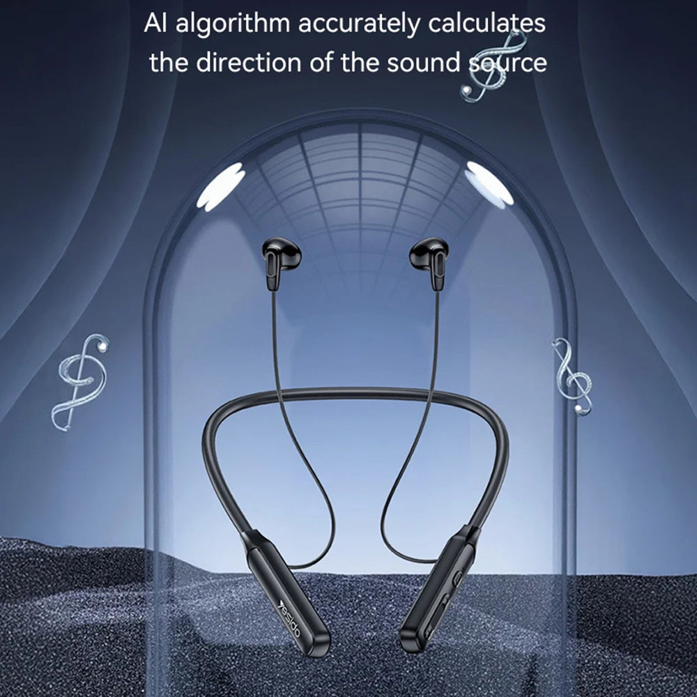 Handsfree Bluetooth Yesido YSP21, A2DP, Zwart