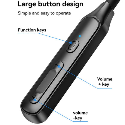 Handsfree Bluetooth Yesido YSP21, A2DP, Zwart