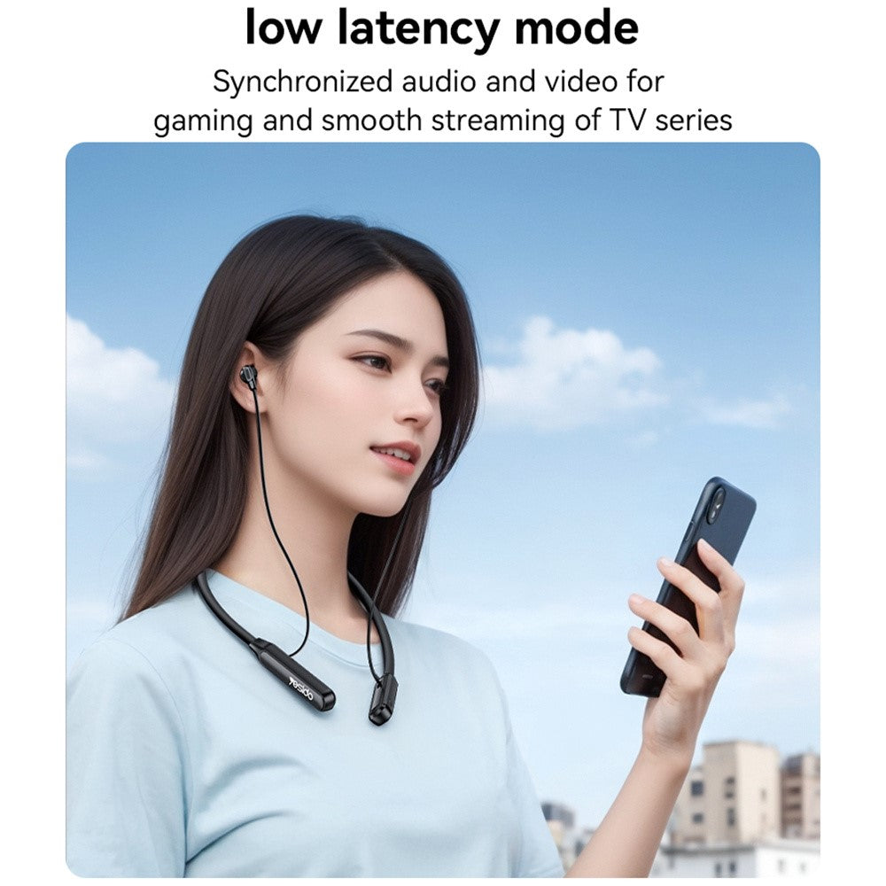 Handsfree Bluetooth Yesido YSP21, A2DP, Zwart