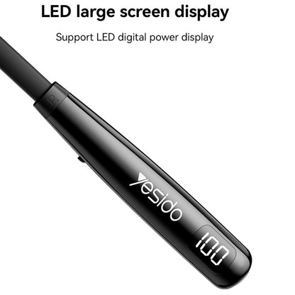 Handsfree Bluetooth Yesido YSP22, A2DP, Zwart