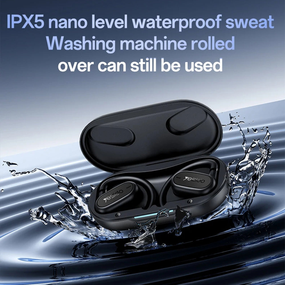 Handsfree Bluetooth Yesido YSP25, TWS, Zwart