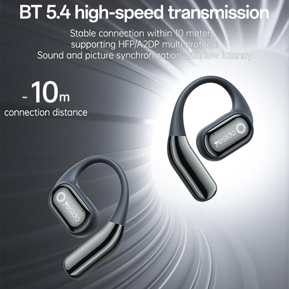 Kit mains libres Bluetooth Yesido YSP26, TWS, Noir