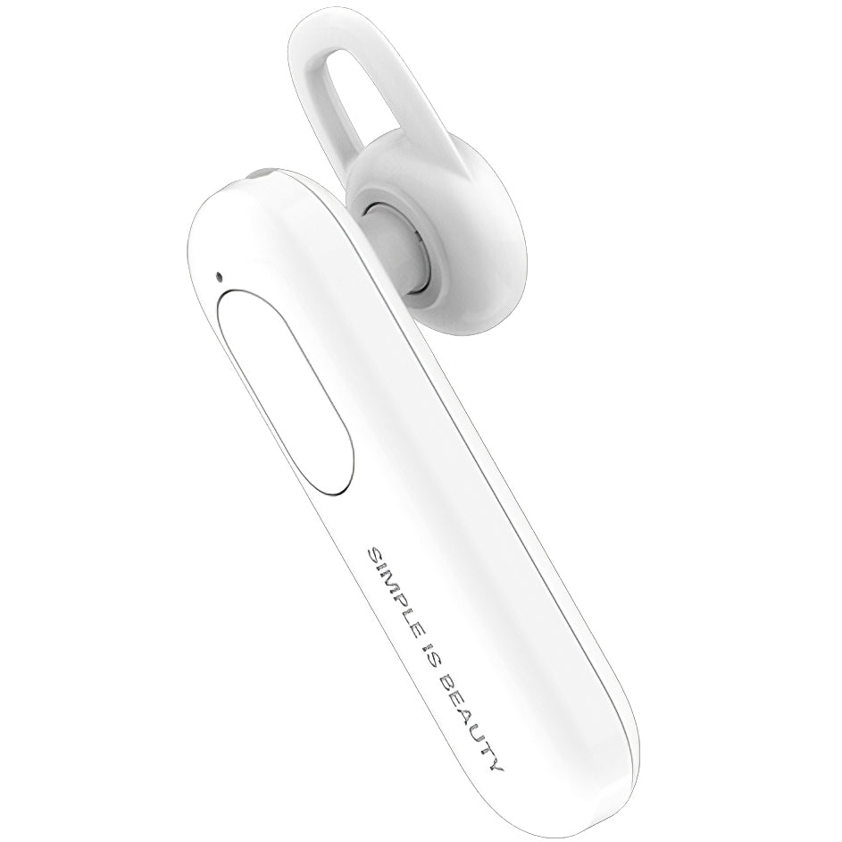 Handsfree Bluetooth XO Design BE4, Multipunt, A2DP, Wit