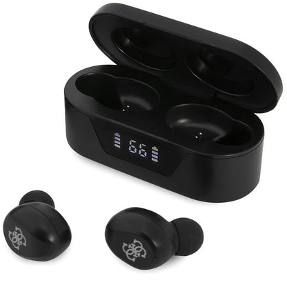 Handsfree Bluetooth Guess Classic Logo, TWS, Zwart