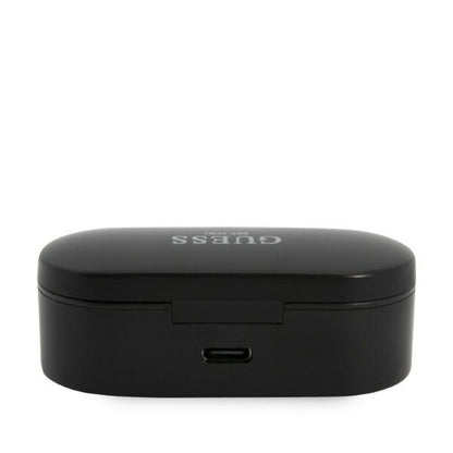 Handsfree Bluetooth Guess Classic Logo, TWS, Zwart