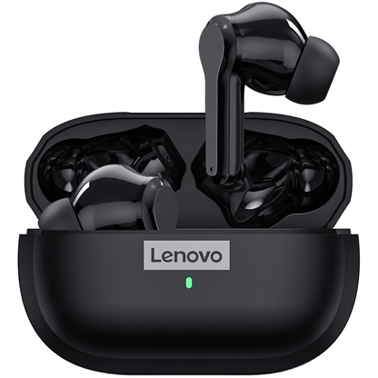 Handsfree Bluetooth Lenovo LP1S, TWS, Zwart