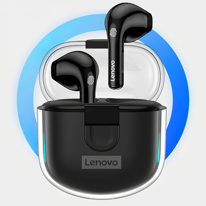 Handsfree Bluetooth Lenovo LP12, TWS, Zwart