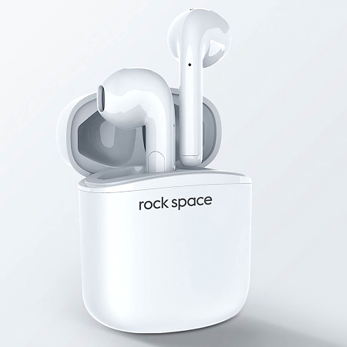 Handsfree Bluetooth Rock Space EB100, TWS, Wit