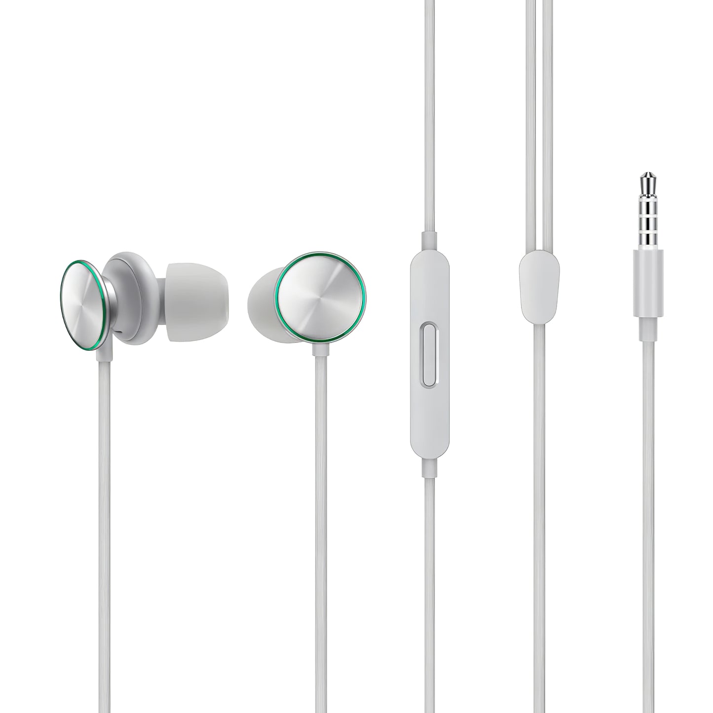 Handsfree 3,5 mm Oppo MH151, Grijs