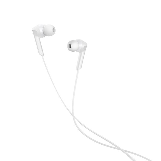 Handsfree 3.5mm HOCO M72 Admire, Wit