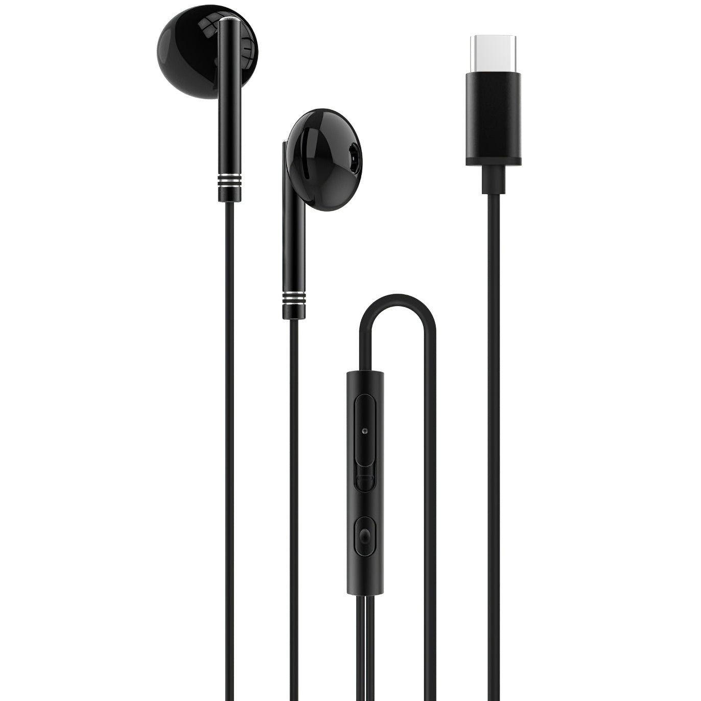 Handsfree USB-C XO Design EP29, Zwart
