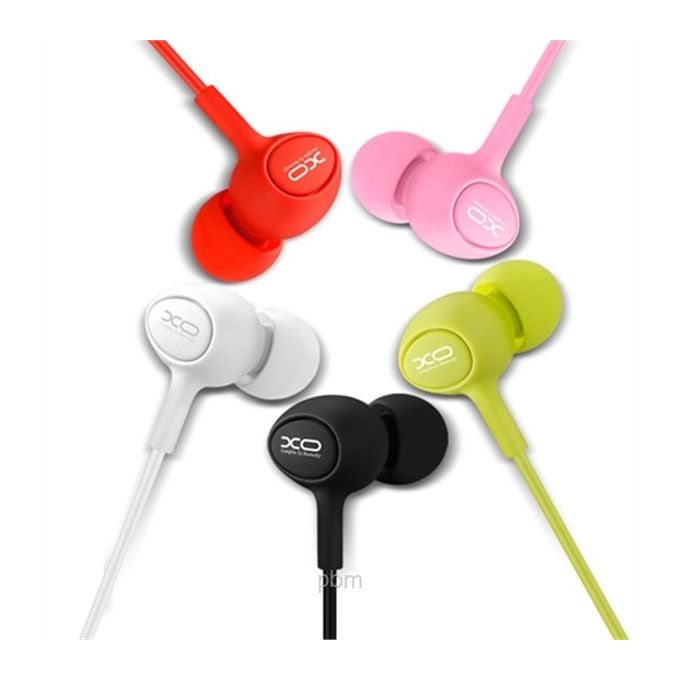 Handsfree 3.5mm XO Design S-6 Candy, Wit