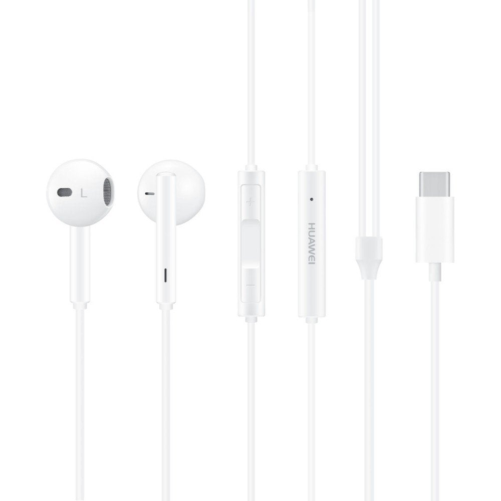 Mains libres USB-C USB-C Huawei CM33, Blanc