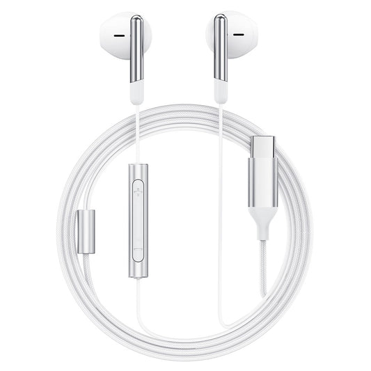 Handsfree USB-C Acefast L3, 1,2 m, Weiß