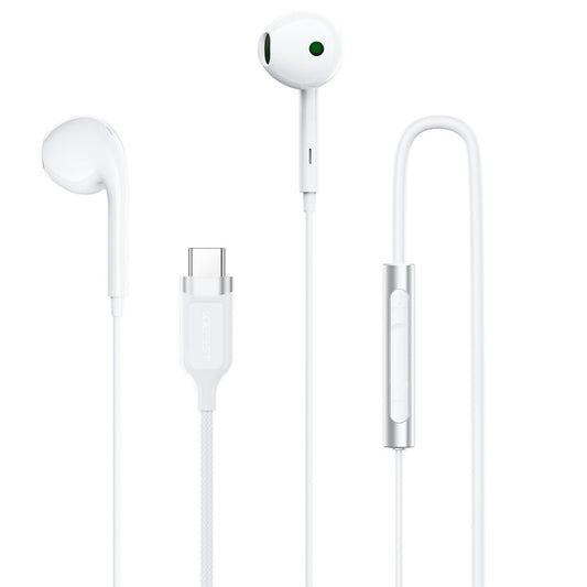 Handsfree USB-C Acefast L7, Wit