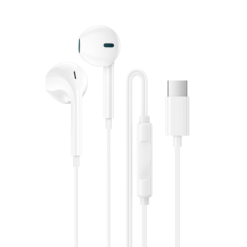 Kit mains libres USB-C Borofone BM100 Fuente, Blanc