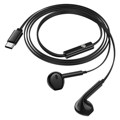 Handsfree USB-C Borofone BM99 Star, Zwart
